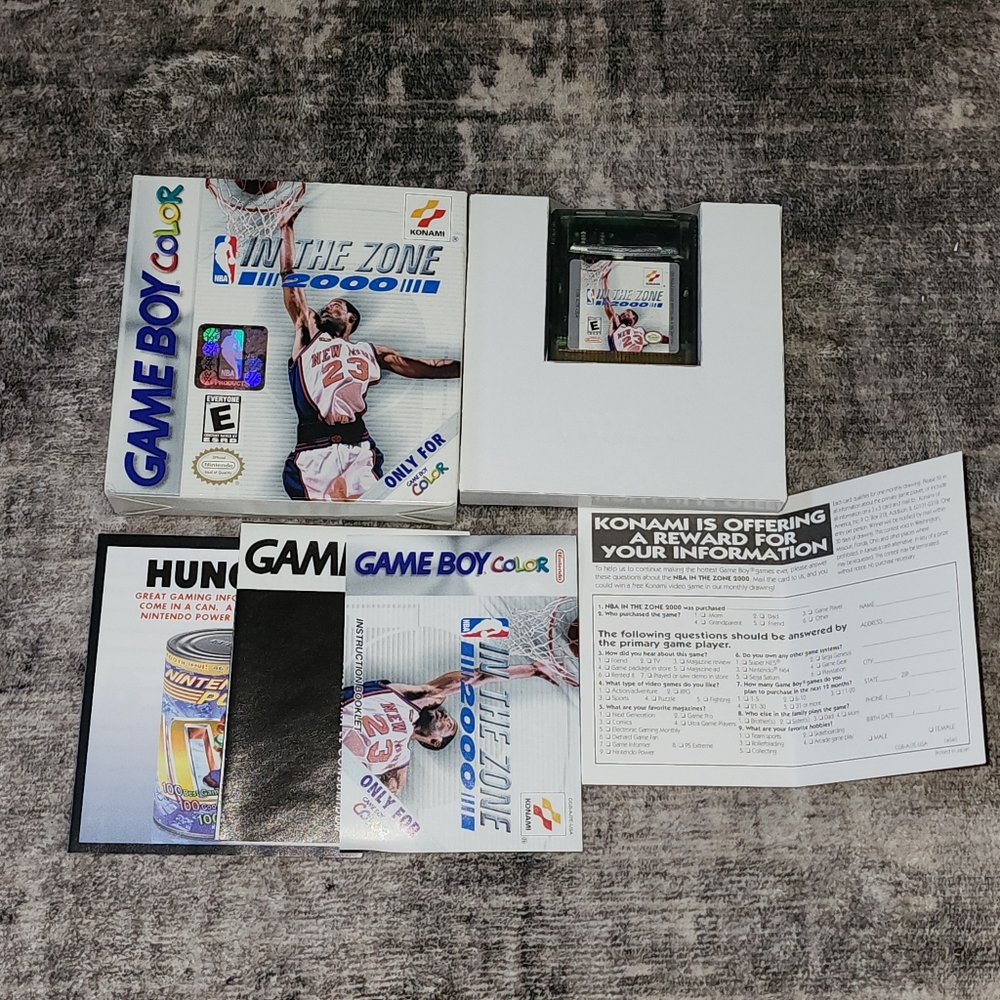 In The Zone 2000 Game Boy Color CIB